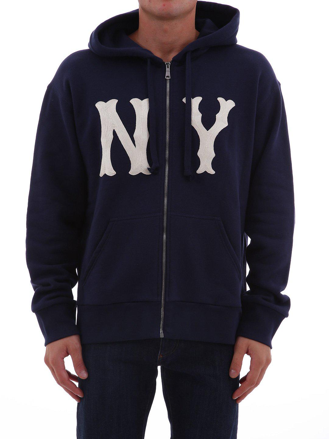 WANNA-ONE STORE on X: GUCCI : Sweater With NY Yankees™ Patch