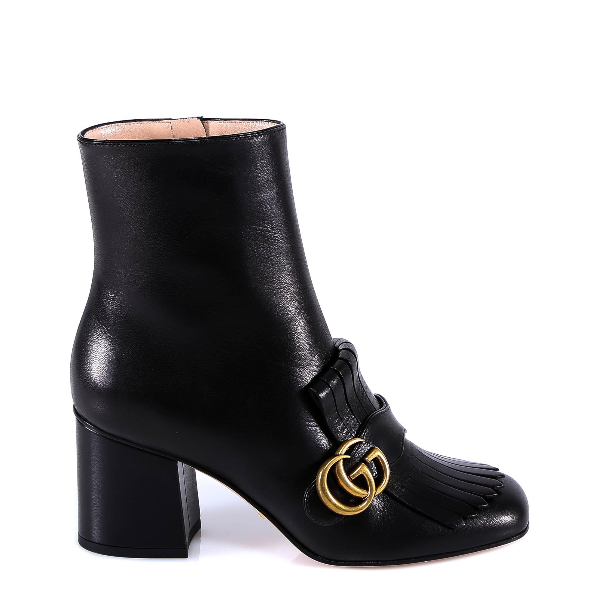 Gucci Marmont GG Boots in | Lyst