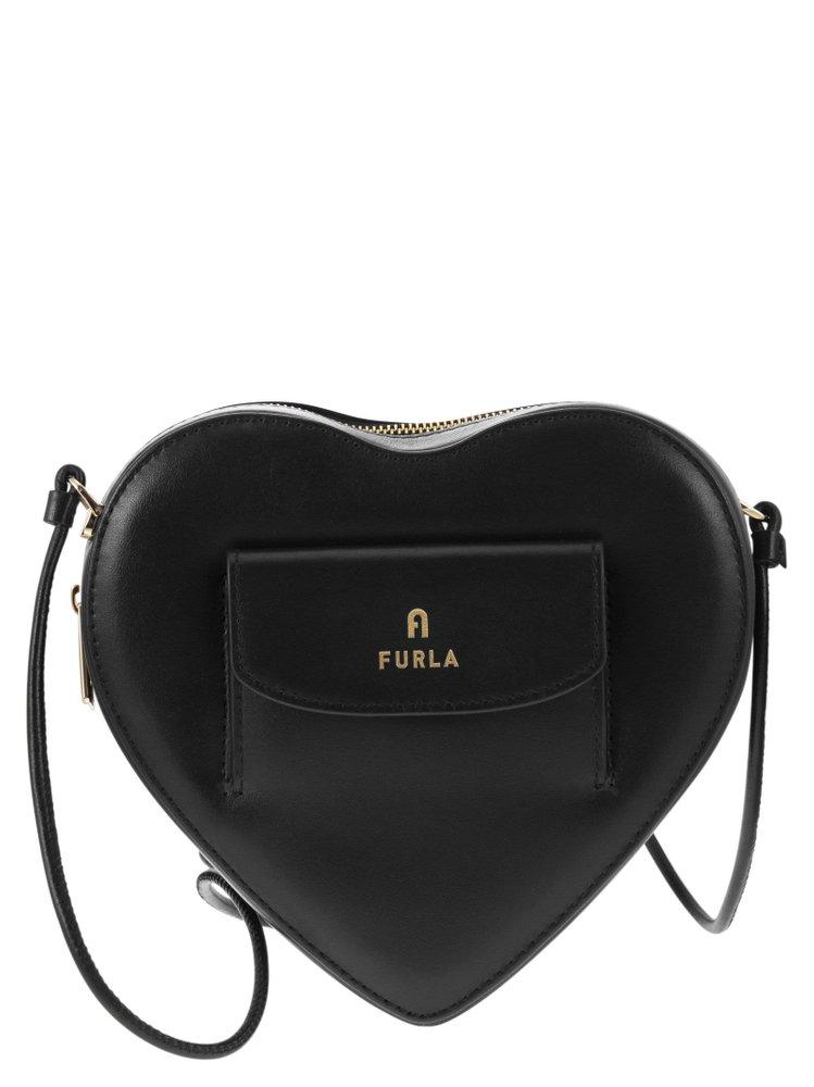 Furla CAMELIA KEYRING HEART - Schlüsselanhänger - nero