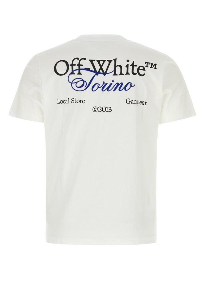 Off-White c/o Virgil Abloh Crewneck Short-sleeved T-shirt in