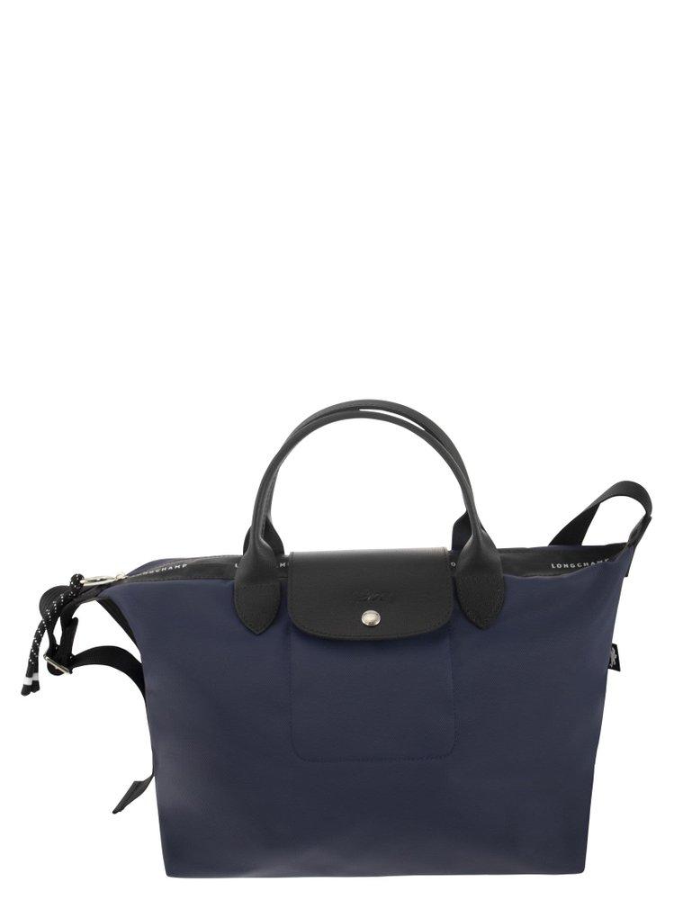 Longchamp Le Pliage Energy Bag With Handle M in Blue Lyst