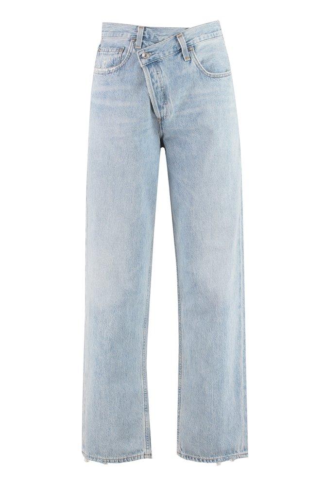 Agolde Denim Criss Cross Upsized Jeans 