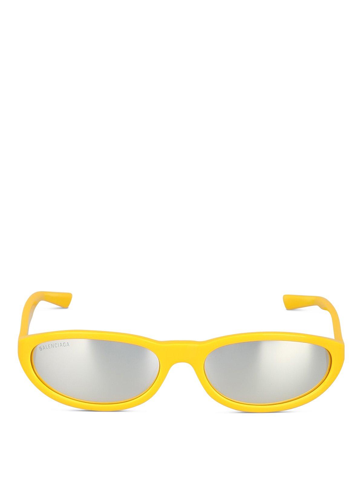 balenciaga neo round sunglasses