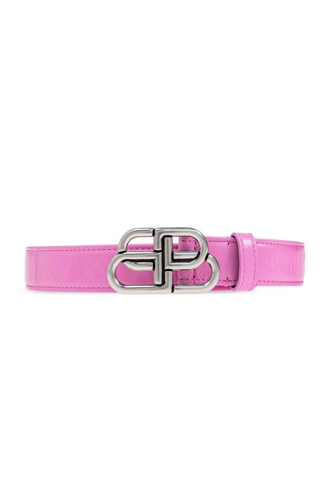 Balenciaga Leather Belt in Pink Lyst UK