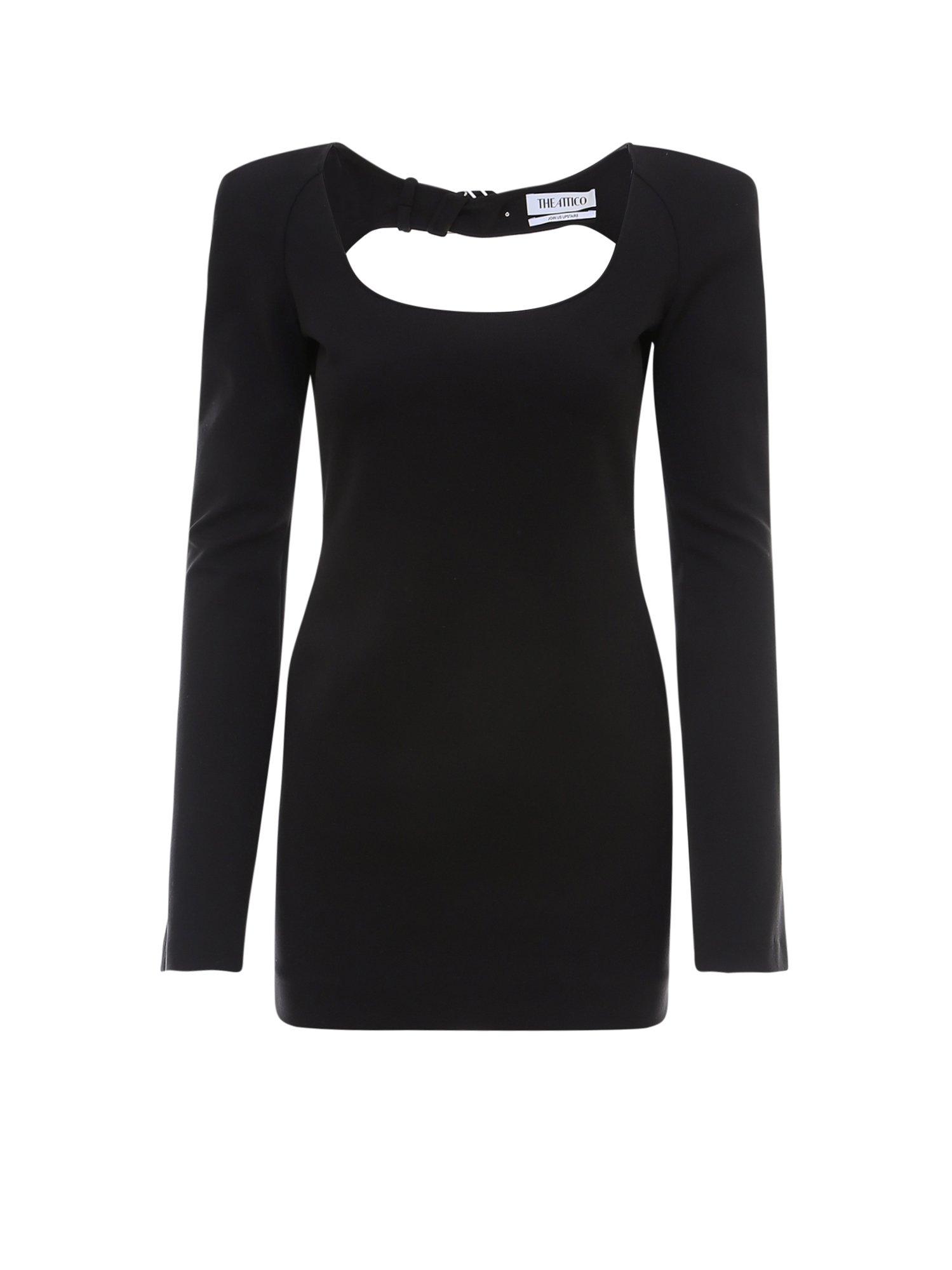 ワンピース THE ATTICO SS25 CUT-OUT DRESS (250WCA00397 JJF006AA801) THE ATTICO SS25 CUT-OUT DRESS (250WCA00397 JJF006AA801) (THE