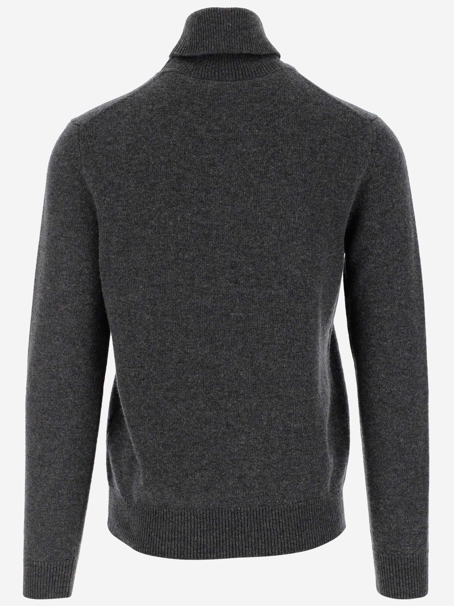 Dolce & Gabbana Wool Turtleneck Knit Jumper in Grey (Gray) for Men ...