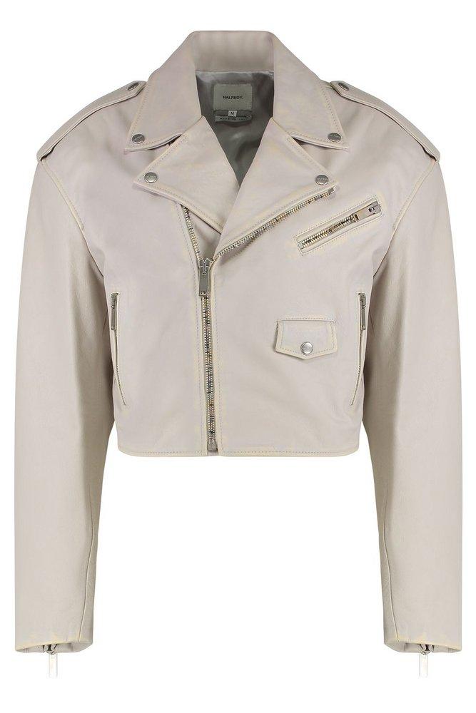 ジャケット HALFBOY Jackets HALFBOY - BIKER JACKET