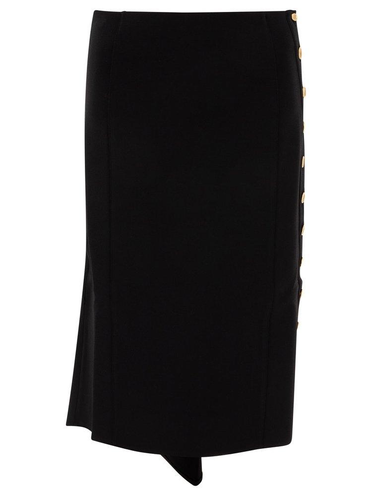 【関税&送料込】Givenchy Black Milan Stitch Skirt With Butto Black Milan Stitch Midi Skirt with Buttons – MAYFEYR
