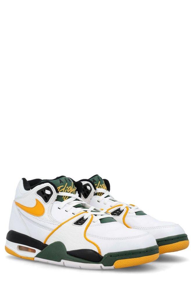 Nike Air Flight 89 Lace-up Sneakers in White | Lyst