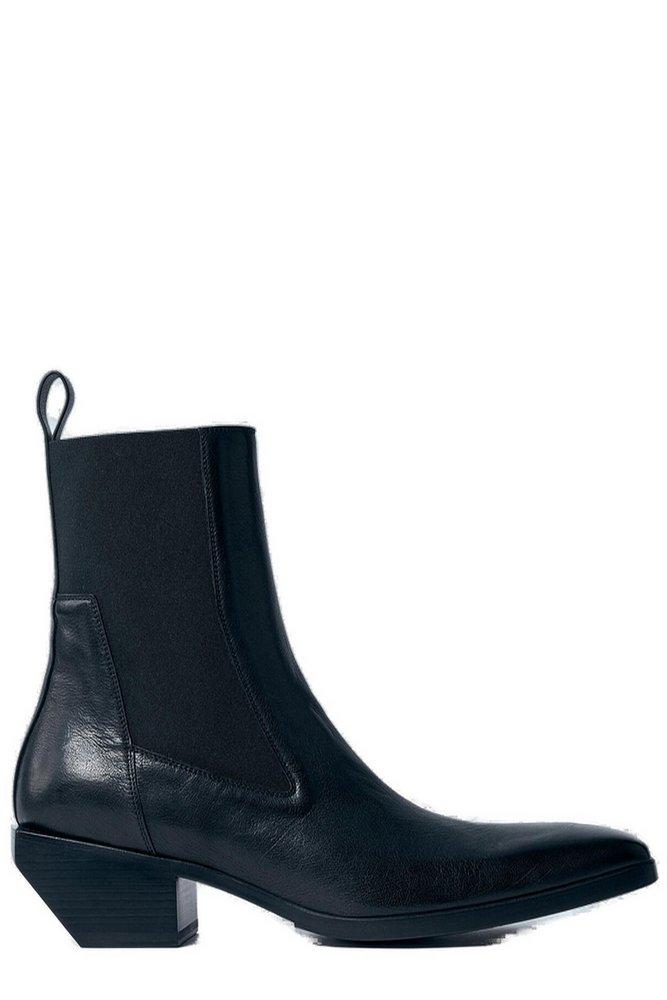 Rick Owens Square Toe Boots for Men | Lyst