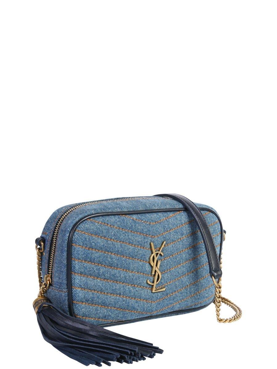 Ysl mini lou camera bag denim Clearance