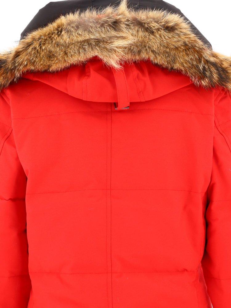 Canada Goose "shelburne" Parka in Red | Lyst