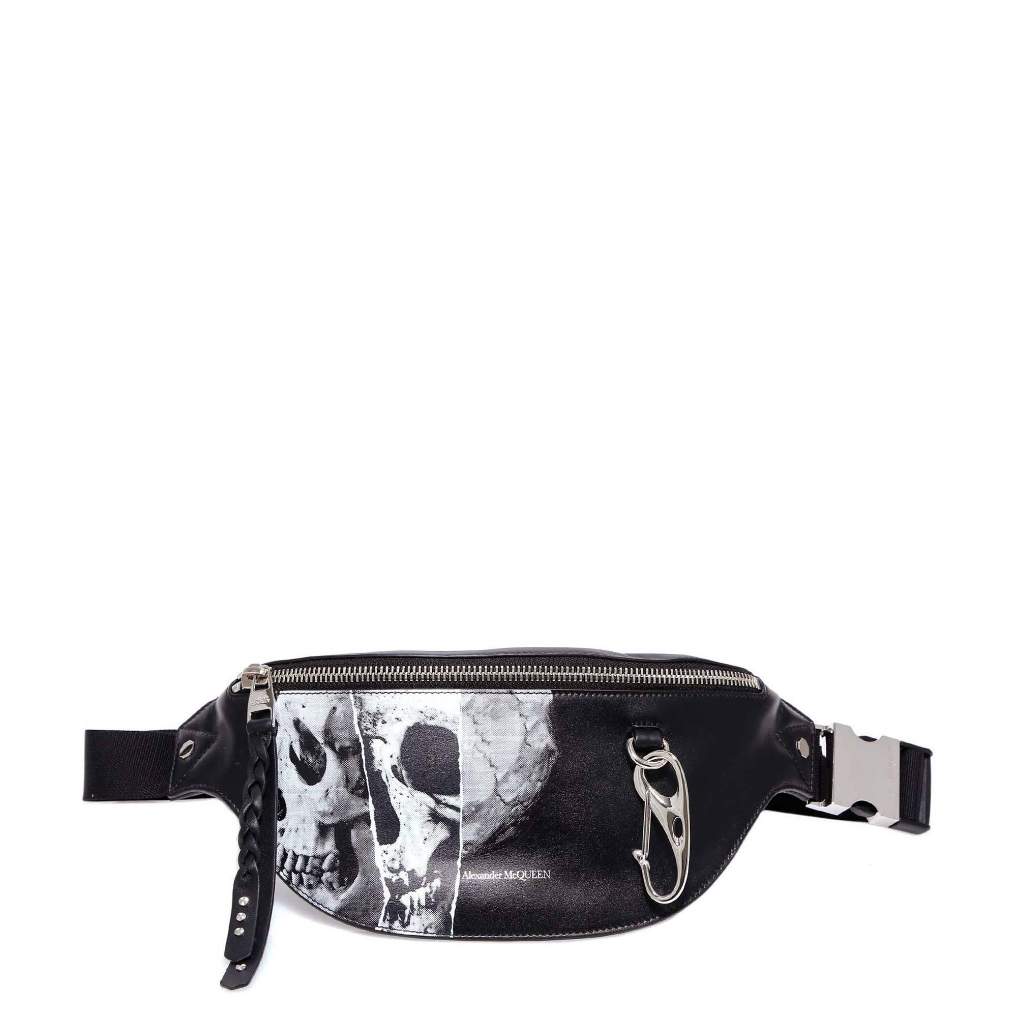alexander mcqueen skull belt bag