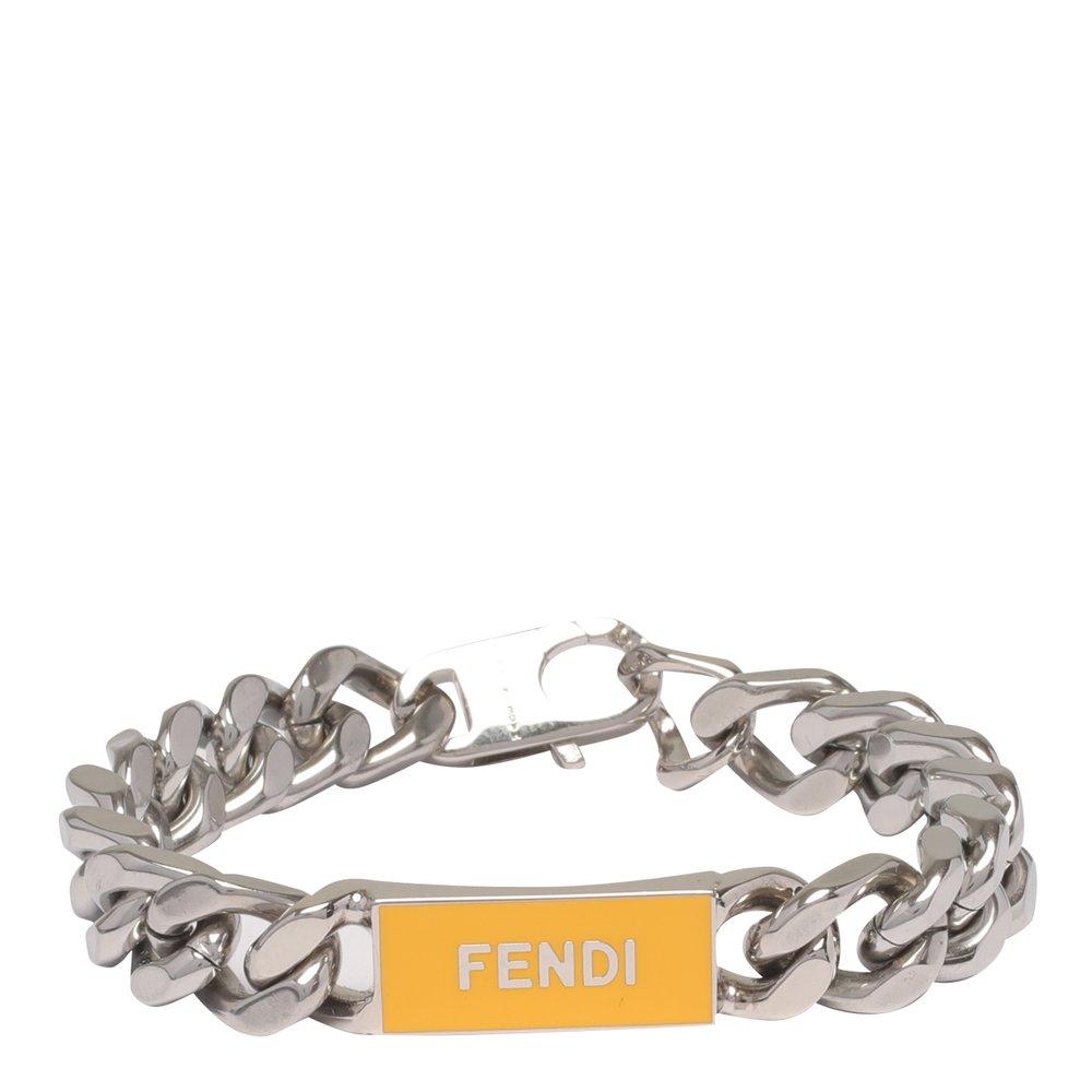 Fendi BNIB Gold Tone Pearl Bracelet - Vintage Lux