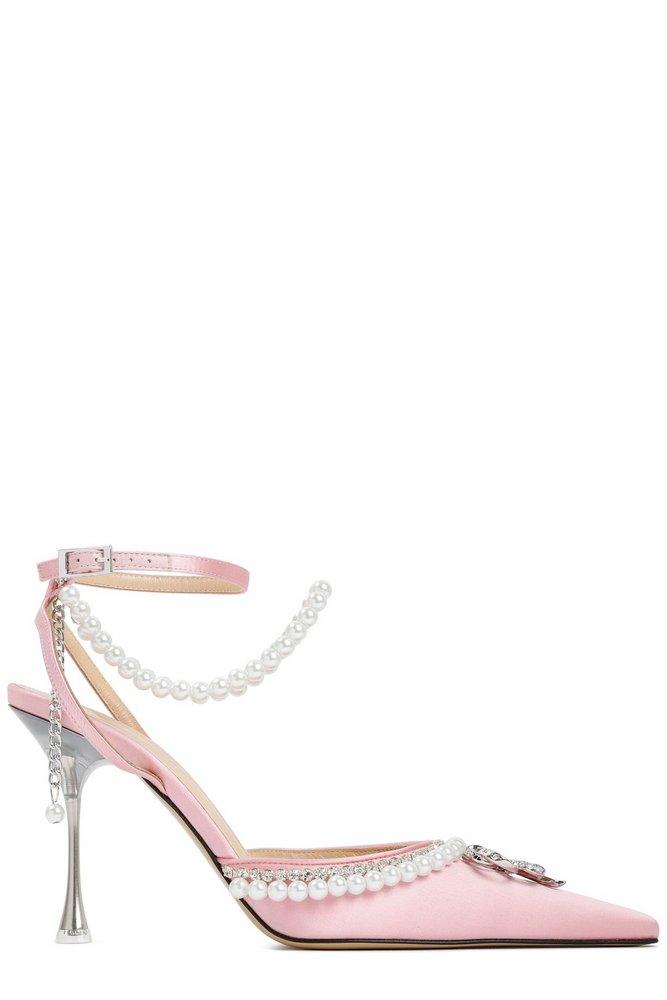 Mach & Mach Sophie Ankle-strap Pumps in Pink | Lyst