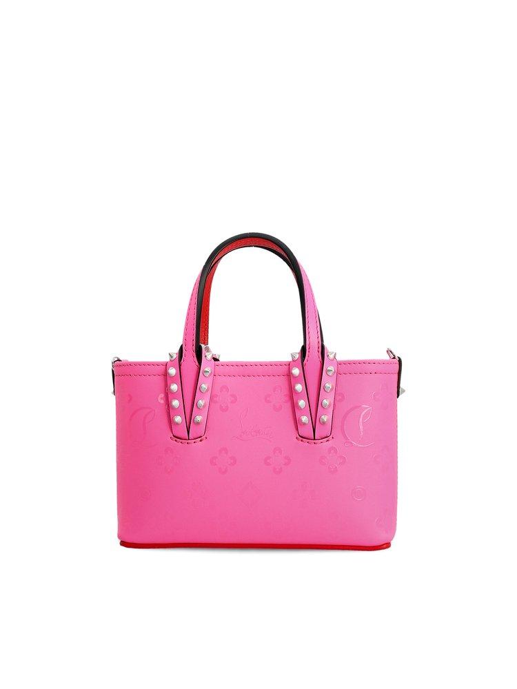 Christian Louboutin Cabata Logo-detailed Tote Bag in Pink
