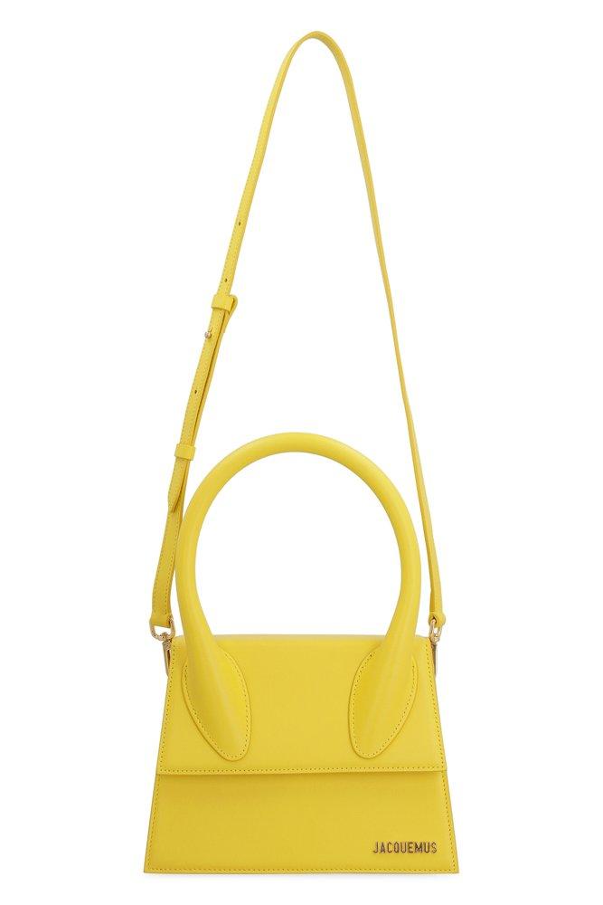 jacquemus yellow bolsa