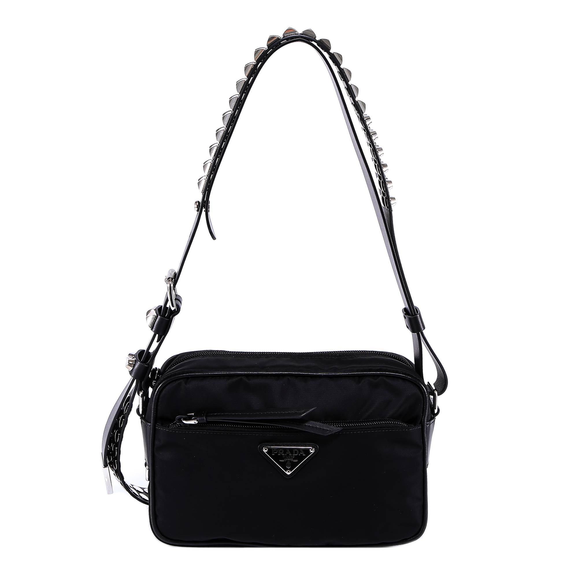 Prada tessuto store camera bag
