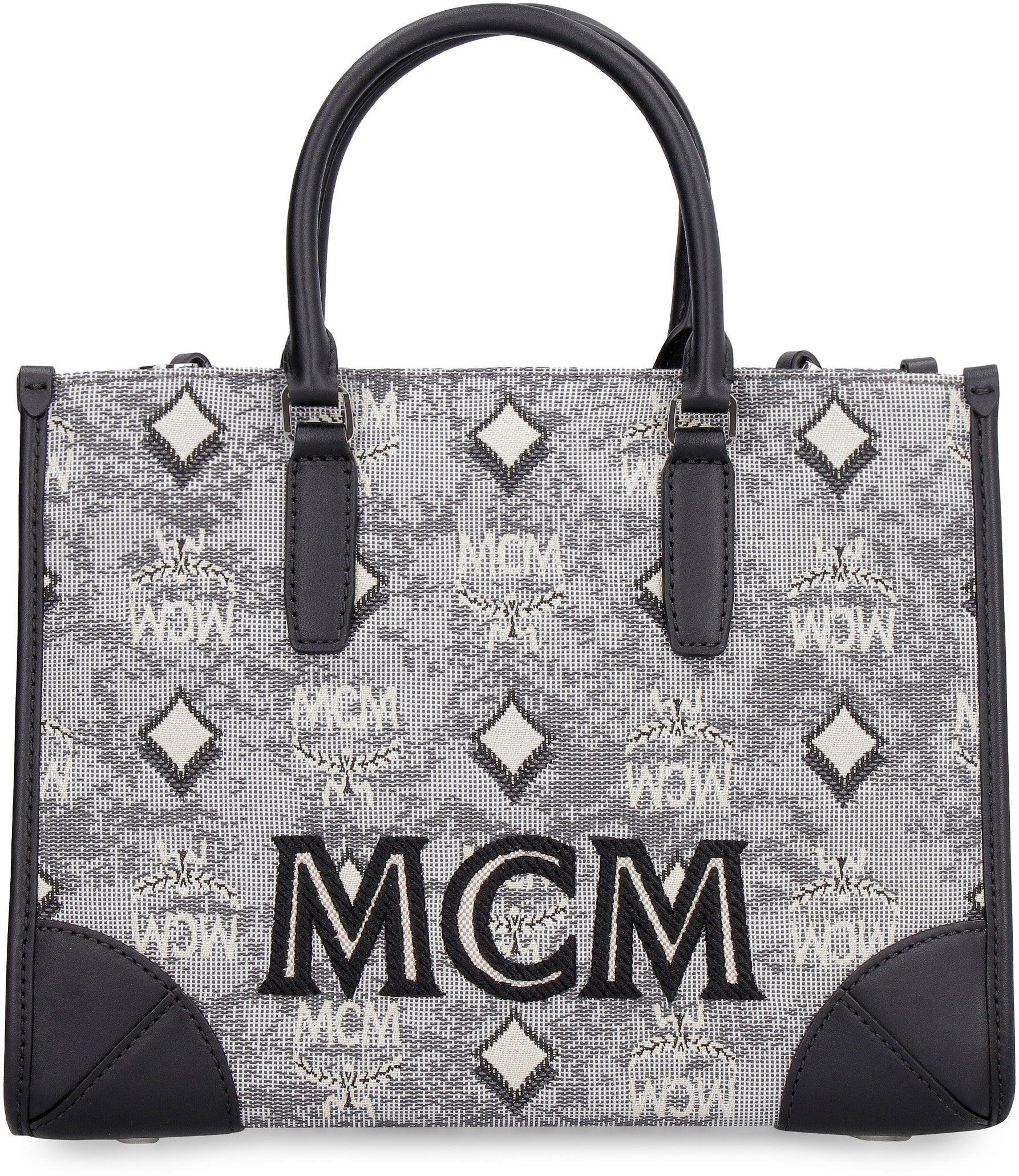 mcm flap bag