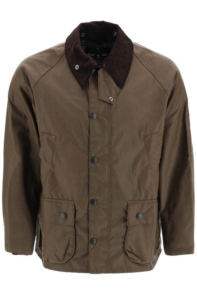 Barbour Classic Bedal Jacket In Waxed Cotton in Brown for Men | Lyst