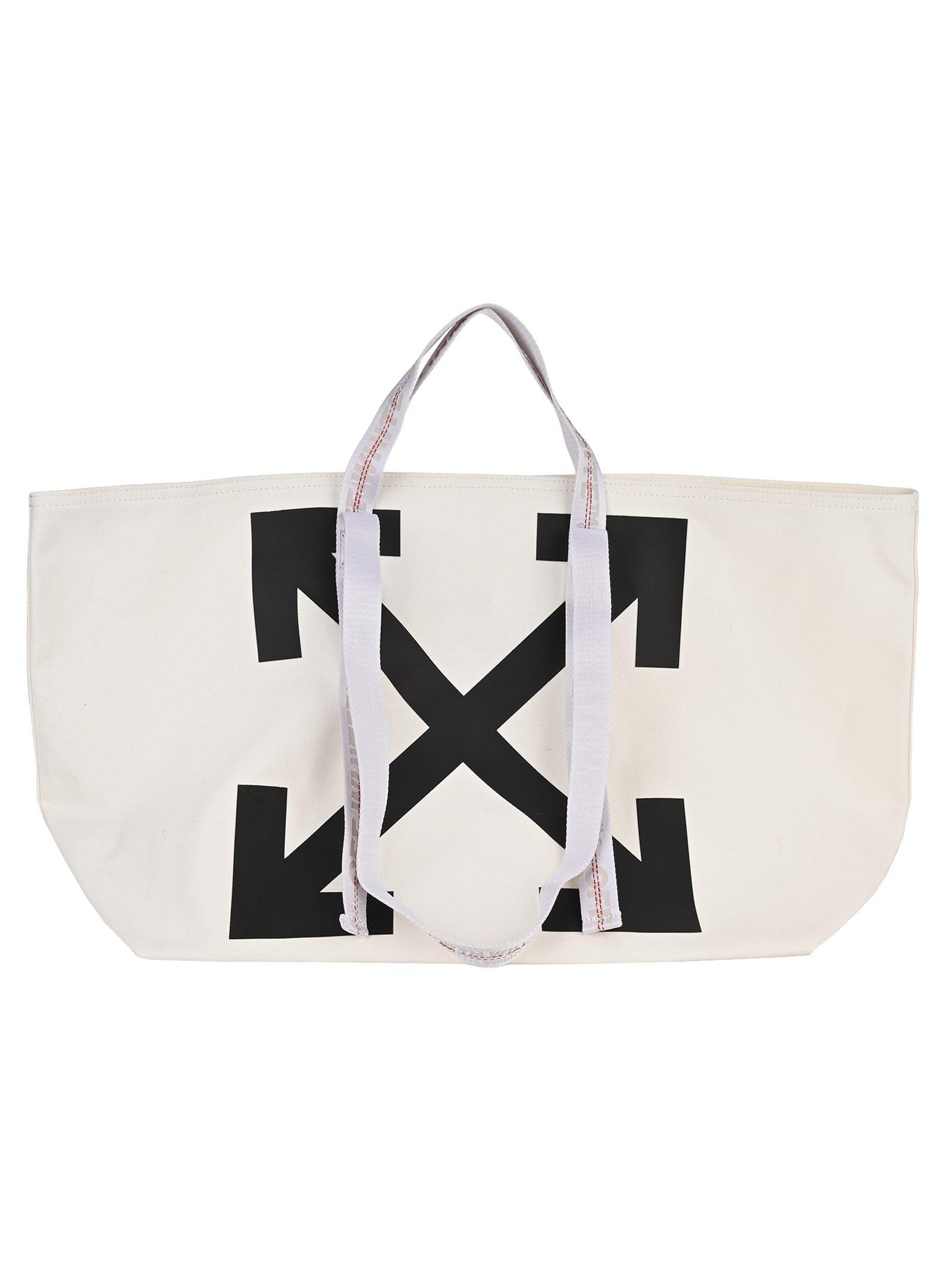 Off-White c/o Virgil Abloh Canvas Commercial Tote Bag Off White 