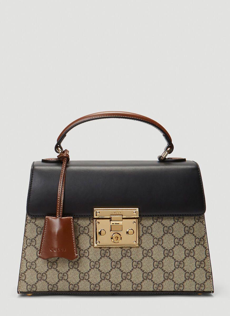 gucci padlock top handle