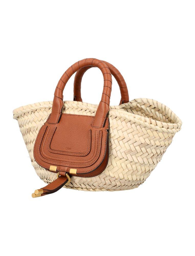 Chloé Leather Mini Marcie Basket Bag - Save 34% | Lyst