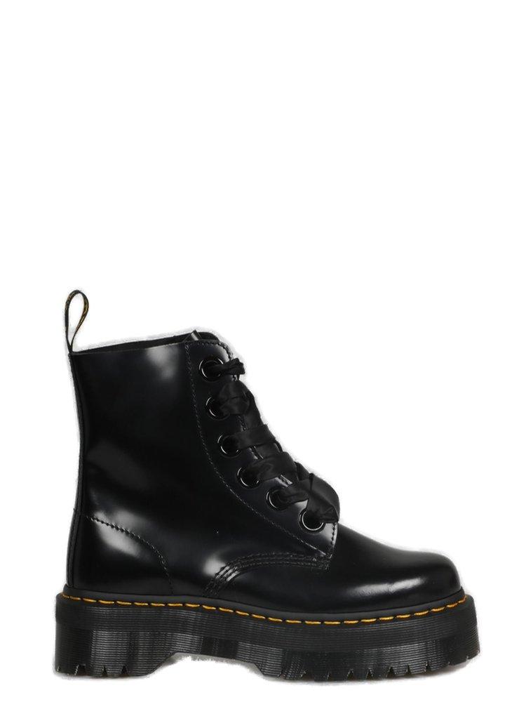 molly platform combat boot
