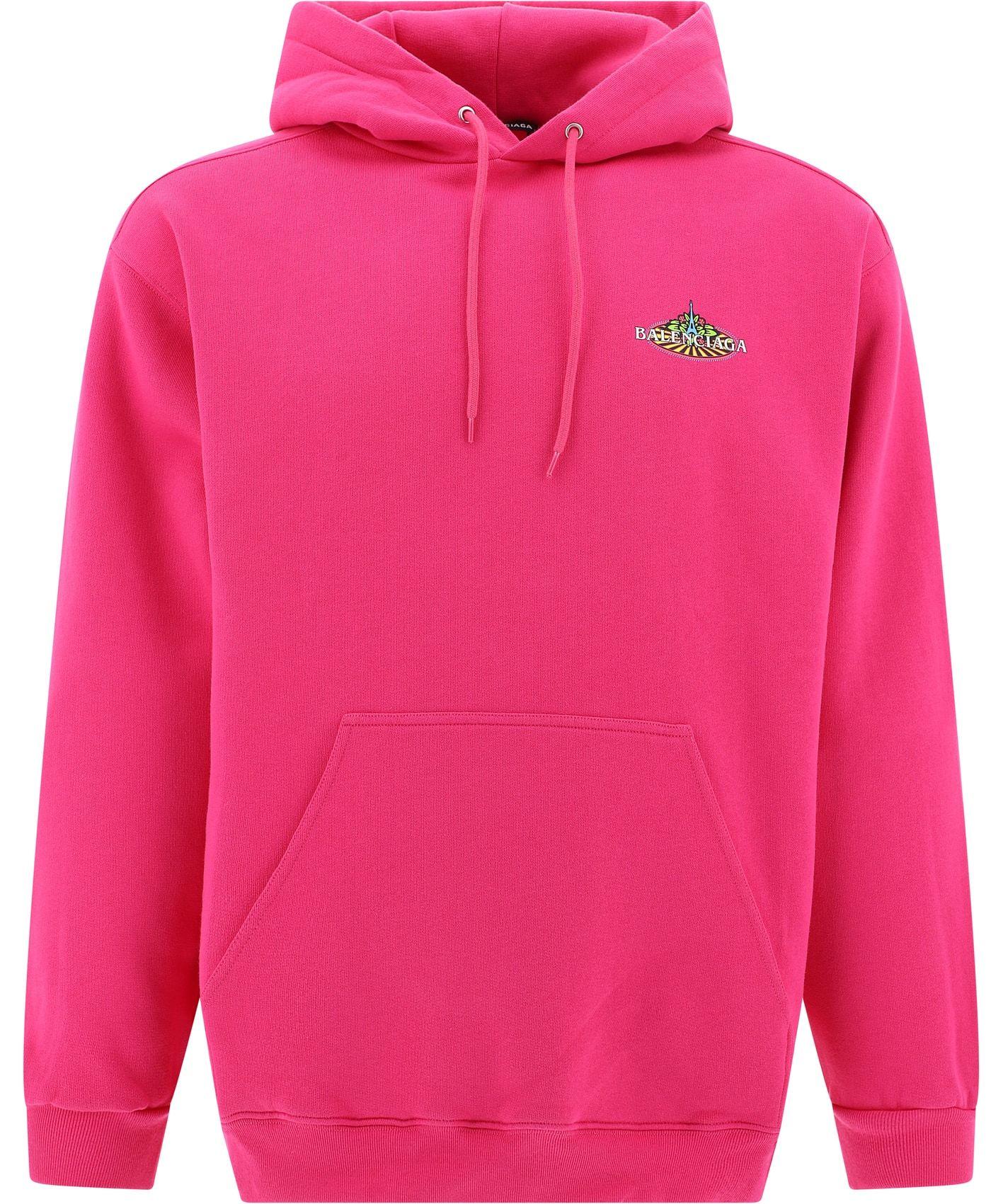 balenciaga pink hoodie