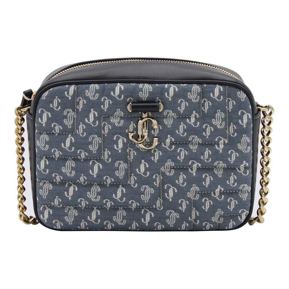 Jimmy Choo Varenne Quilted Medium Camera Bag in Gray Lyst