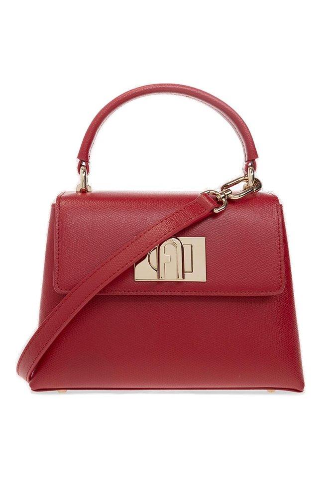 Furla 1927 Twistlock Mini Tote Bag in Red Lyst