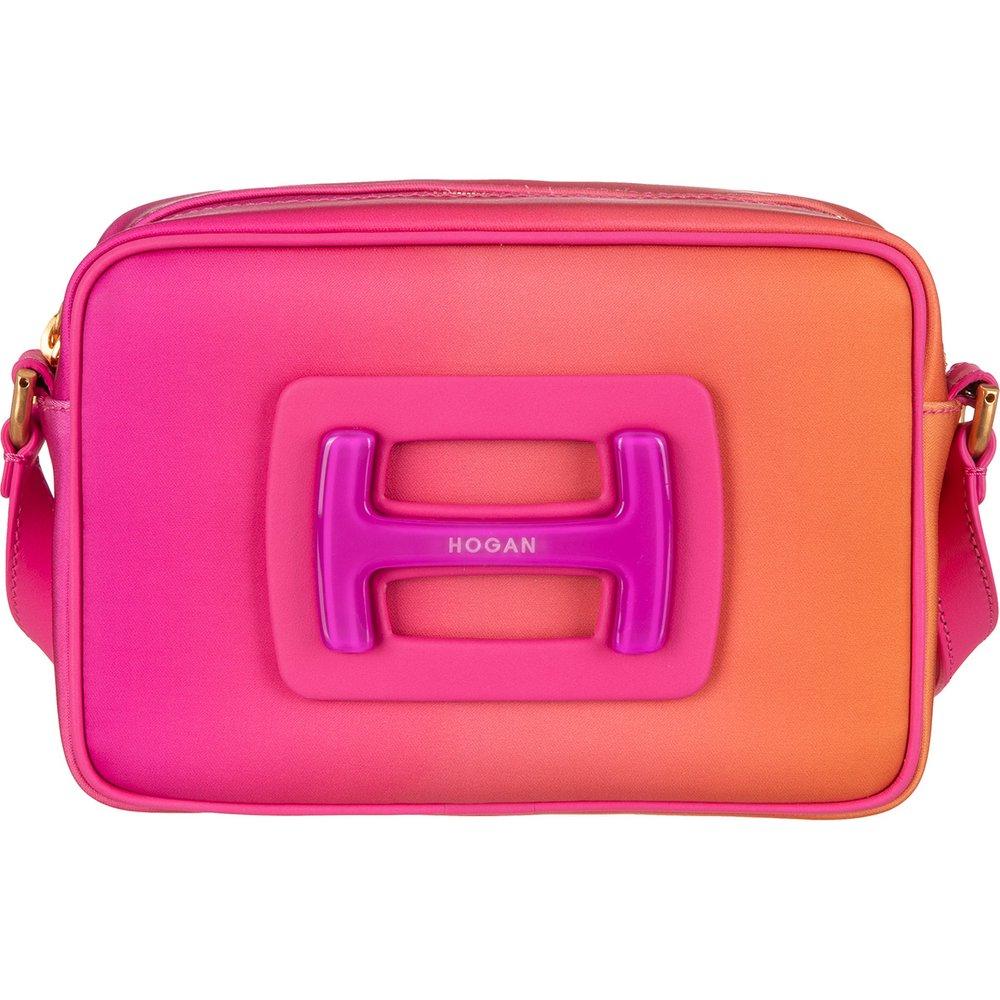 Pink And Orange Canvas Shoulder Bag | Lyst
