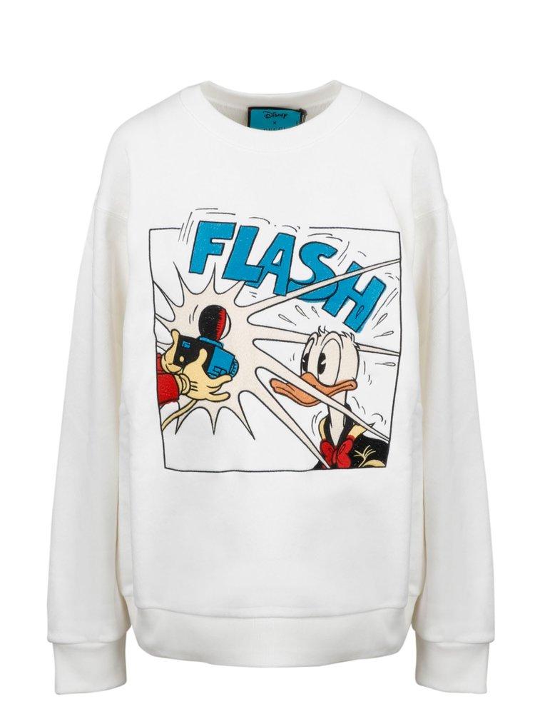 100% Authentic GUCCI Disney X Donald Duck Cotton Jersey T-Shirt