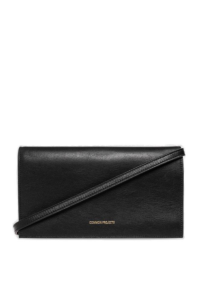 Common Projects Leather Shoulder Bag in Black for Men | Lyst