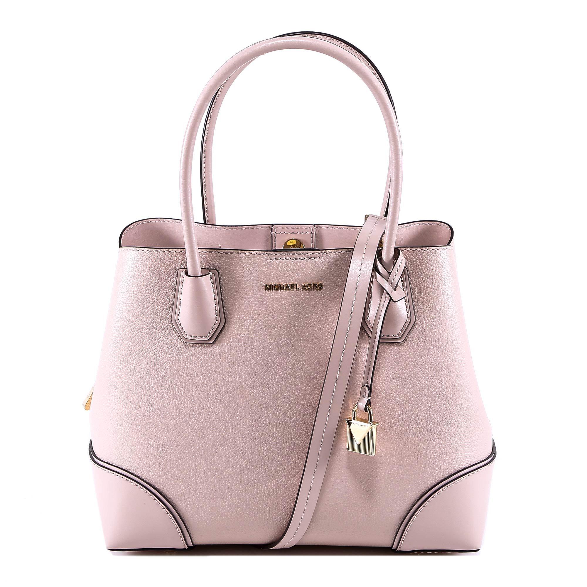 Michael Kors Logo Classic Shoulder Bag in Pink Lyst