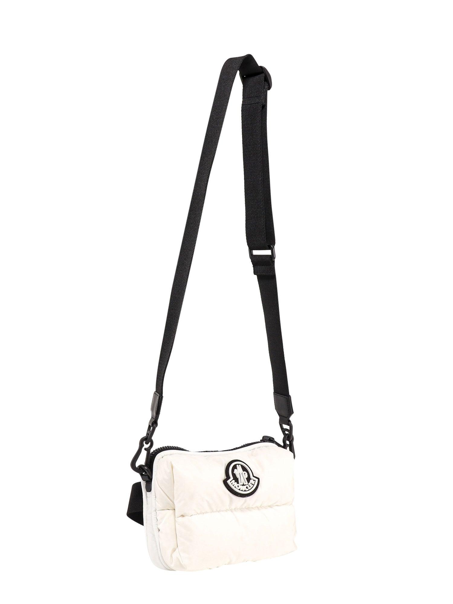 Moncler Legere Crossbody Bag in White | Lyst Moncler Legere Crossbody Bag in White | Lyst