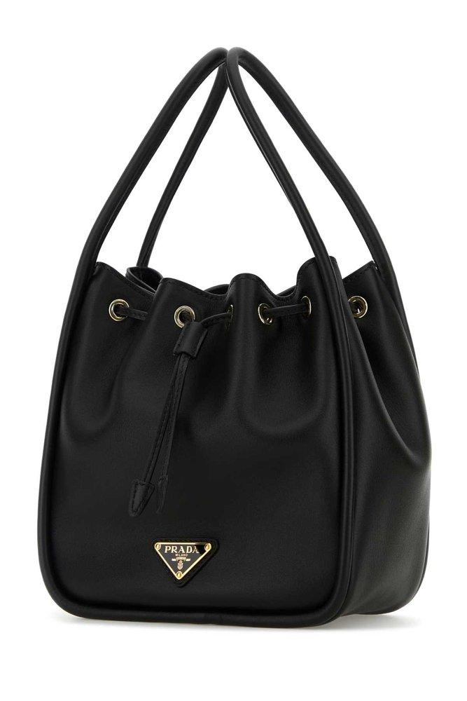 ショルダーバッグ・ポシェット Prada Black Leather Mini Prada Darling Bucket Bag Black Prada Darling Leather Mini Bucket Bag | PRADA