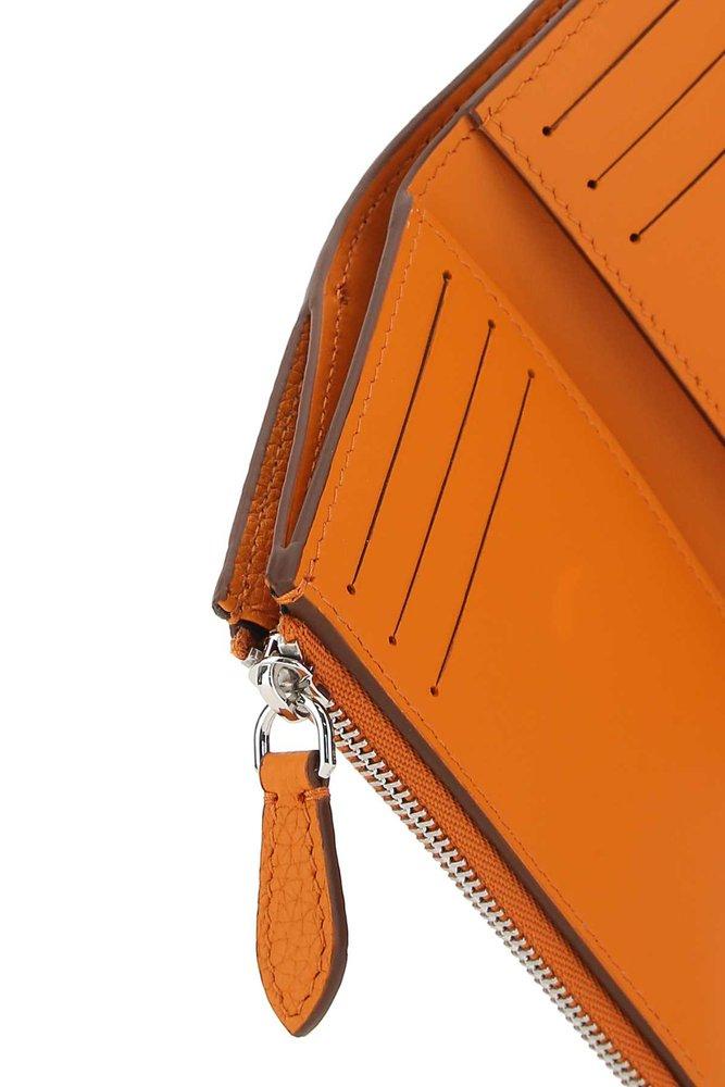 Burberry wallet orange sale