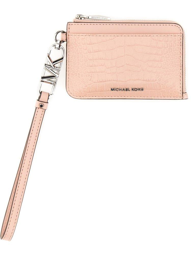 Michael kors card online holder pink