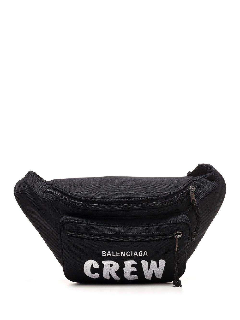 Men's Black Rollagas Belt Bag