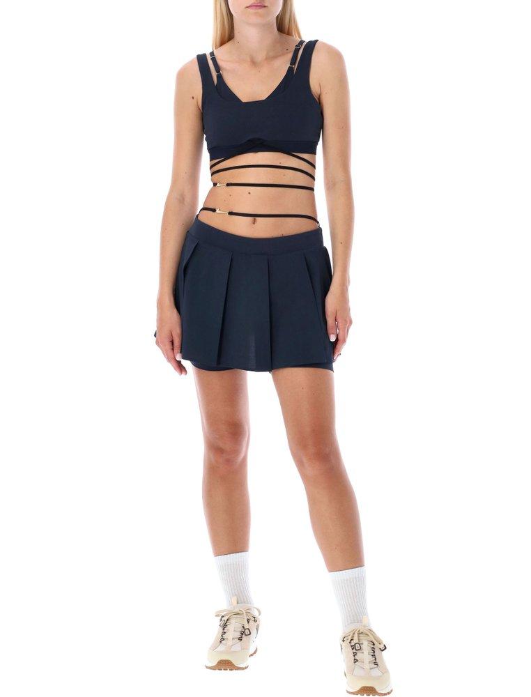 Nike X Jacquemus Layered Mini Skirt in Blue | Lyst