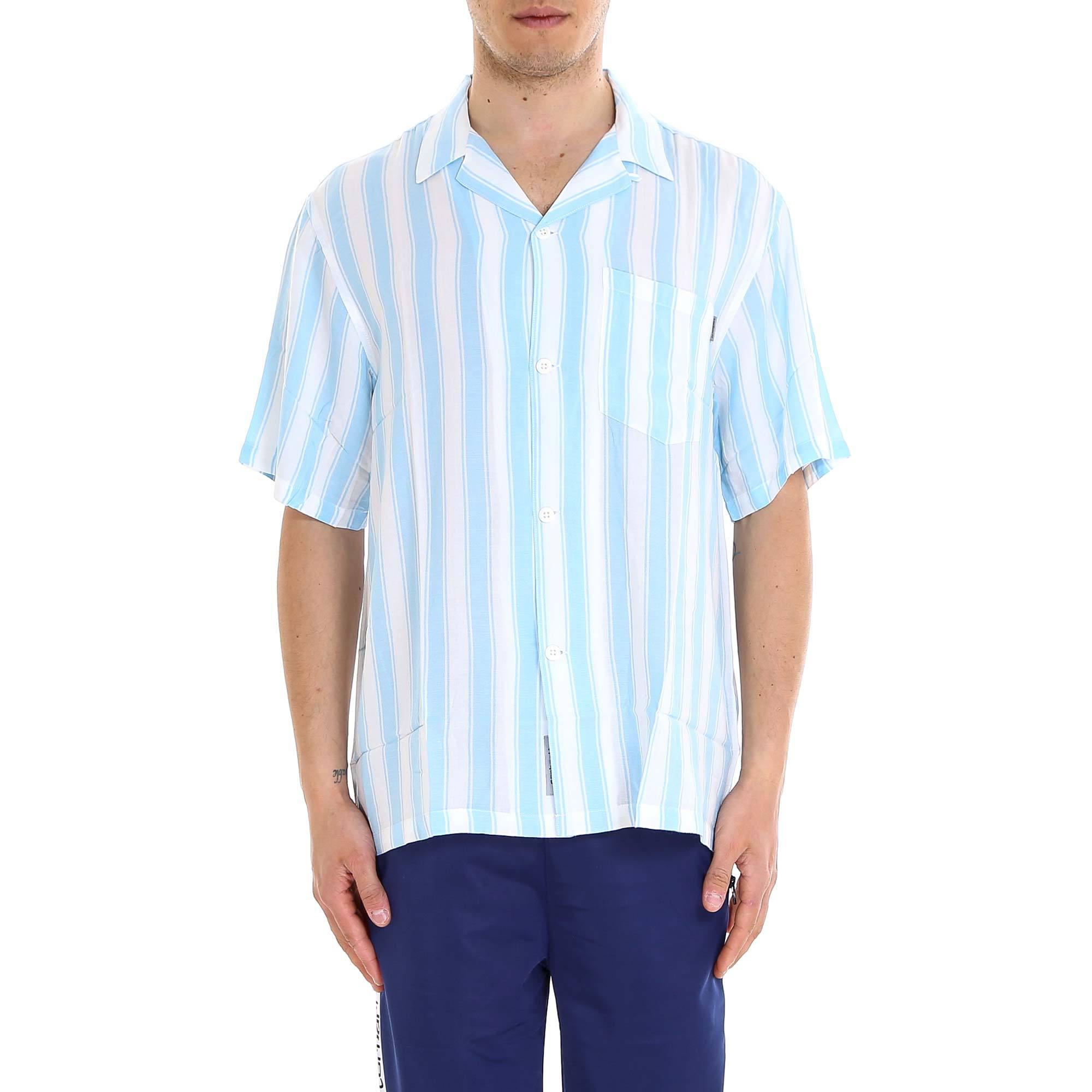 Carhartt WIP Denim Esper Striped Shirt in Blue for Men - Lyst