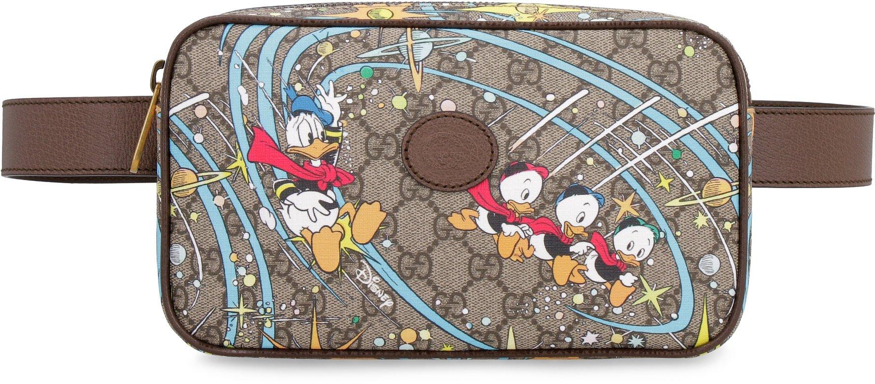 Gucci Belt Bag With Logo Donald Duck Disney X in Grey for Men Lyst