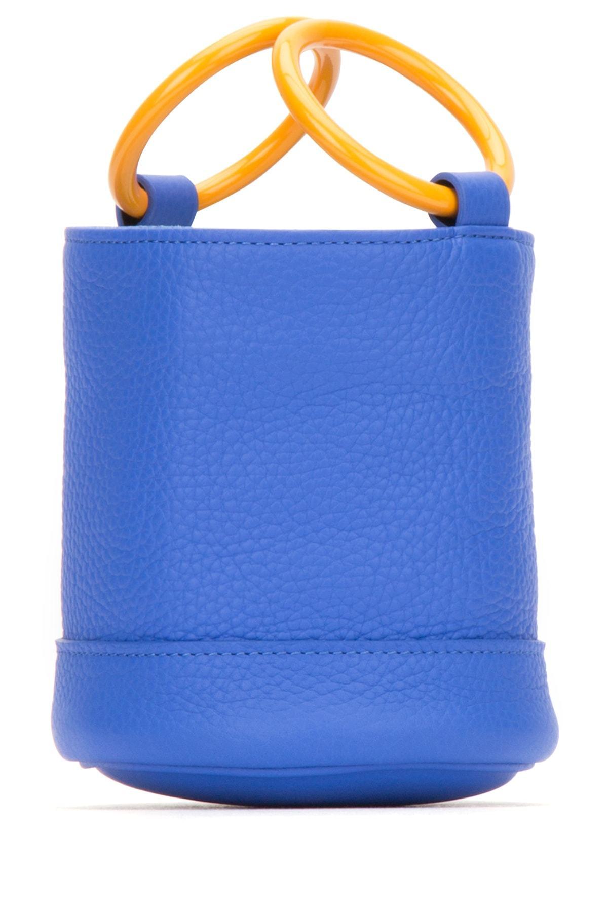 Simon Miller Leather Small Bonsai Bucket Bag in Blue - Lyst