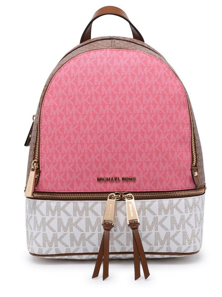 Michael kors rhea backpack pink top