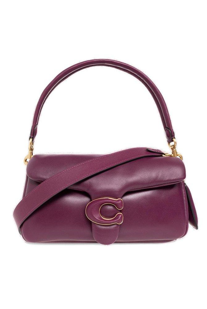 COACH Tabby Pillow Leather Shoulder Bag in Purple | Lyst