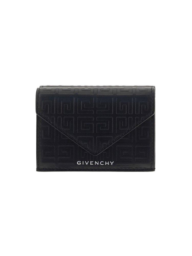 Givenchy Women's Black 4g Motif Bi-fold Wallet