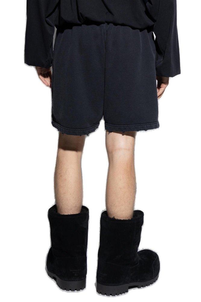 Balenciaga Burning Unity Bermuda Shorts in Blue for Men | Lyst Balenciaga Burning Unity Bermuda Shorts in Blue for Men | Lyst