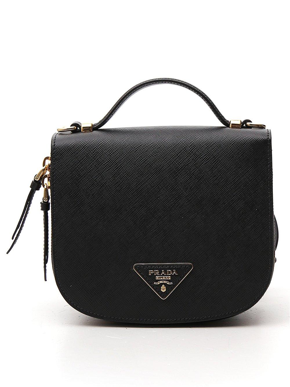 prada black mini backpack