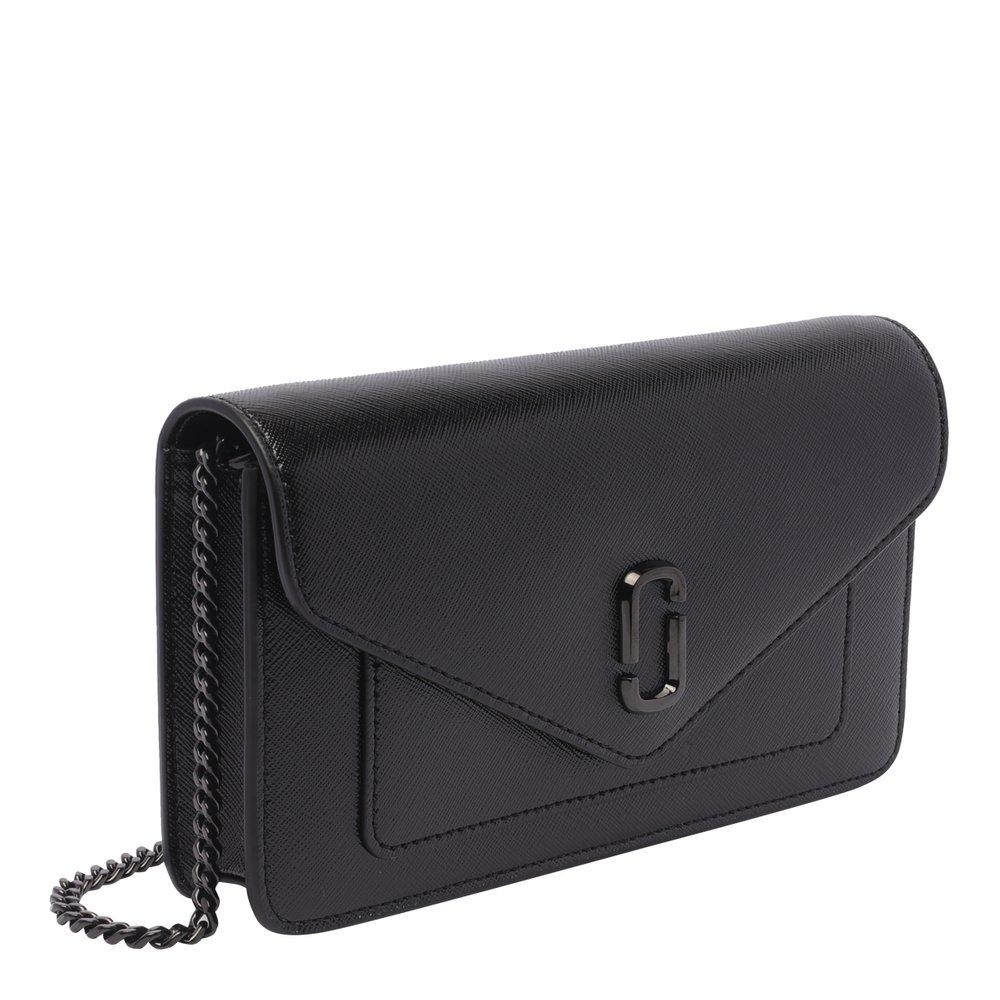 【MARC JACOBS】ロングショット DTM チェーンリンク ウォレット Marc Jacobs - ロングショット・レザー・チェーンウォレット を